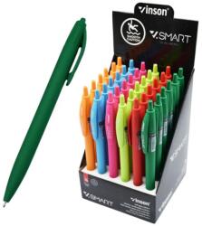 Vinson Golyóstoll nyomógombos 0, 7mm Vinson Smart R1 vegyes test displ 36 db/display (R1) - tonerpiac