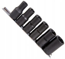 KING TONY dugókulcs készlet sérült fejű csavarokhoz 1/2˝ 6 részes, 10-19mm (9TD036MR) (S85136) - hardtools