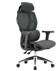 Ergonomikus irodai szék, forgószék, fekete hálós (E13 BLACK)