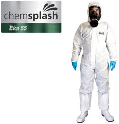 Chemsplash Eka 55 overál 5B/6B fehér XXL (CHS-2511-WHITE-XXL) - hardtools
