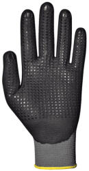 Sir Safety System Innoflex pöttyözött nylon/nitril 3/4 mártott kesztyű fekete 08/M (SSY-MA1423Z9-8)