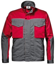 Sir Safety System Fusion Massau munkakabát szürke/piros 64 (SSY-MC1752BD-64)
