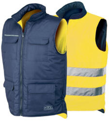 Issaline Reverse kifordítható jól láthatósági mellény citrom/neon/fluo XL (ISSA-04069-048-XL) - hardtools