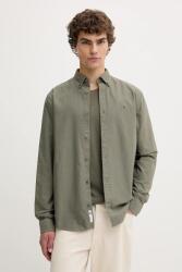 Tommy Hilfiger pamut ing legombolt galléros, szürke, regular, DM0DM21298 - zöld M