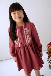 Mayoral gyerek ruha piros, mini, harang alakú, 4992 - piros 98