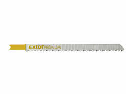  Extol Premium dekopírlap, 5db, univerzális befogás, HCS; 126×9×1, 5mm, 4mm fogtáv, kösz. fogak, eg (8805512) - hardtools