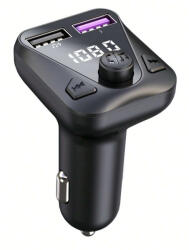 Autolife FM/Transmitter és Bluetooth kihangosító 5.3+EDR - 12/24V - Autolife C43