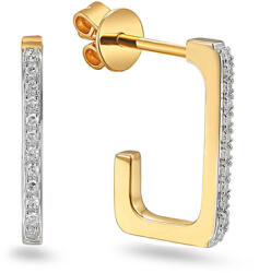 Heratis Forever Divatos stekkeres fülbevaló briliánsokkal Miley IZBR1405