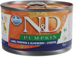 Farmina Konzerv N&D Puppy Starter Lamb, Pumpkin & Blueberry 140g