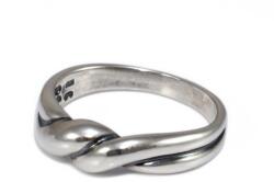 Ékszershop Csavart mintás ezüst gyűrű (2174740)