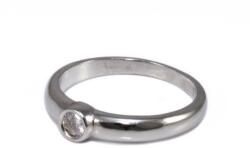 Ékszershop Köves ezüst eljegyzési gyűrű (2174447)