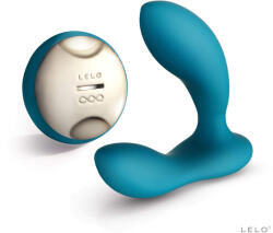 LELO Hugo - vibrator pentru prostată și perineu cu telecomandă, turcoaz