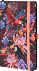  BSB határidőnapló (A5, heti+jegyzet) Eden Wild Garden, Castelli 2026 (0CM3IE-004)