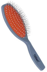 Eurostil fémtüskés kefe 00160, szürke - hajpatika