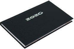 Realsystem Zsebnaptár Fekvő Heti Carbon Kék 2027 (RS571184)