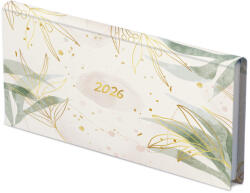 TopTimer Zsebnaptár Fekvő Joy Levelek 2026 (26T030J310)