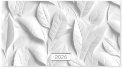 PD Mini Zsebnaptár Fekvő White 2026 (P41144585)