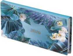 TopTimer Zsebnaptár Fekvő Joy Orchidea 2026 (26T030J309)