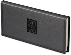 TopTimer Zsebnaptár Fekvő Heti Classic Fekete 2026 (26C030C003)