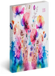 Realsystem Zsebnaptár Álló Flexi Akvarell 2026 (RS581189)