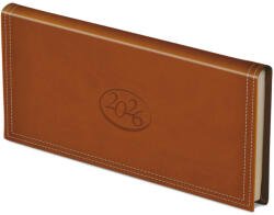 TopTimer Zsebnaptár Fekvő Heti Ace Barna 2026 (26C030A001)