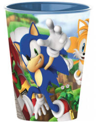 Sonic, a sündisznó Sonic a sündisznó Adventure műanyag pohár 260 ml