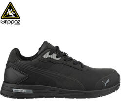PUMA Bounce BLK Low S3S ESD FO HRO SR munkavédelmi cipő fekete 40