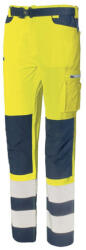 Issaline Hivis könnyű softshell 3M SCOTCHGARD® jól láthatósági stretch nadrág citrom/neon/fluo XL