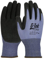 G-Tek G-TEK 3RX újrahasznosított poliészter/spandex, PU tenyérmártott munkavédelmi kesztyű kék/fekete 11/XXL