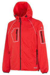 Issaline TINY - Vékony softshell dzseki kapucnival, dobozban piros S