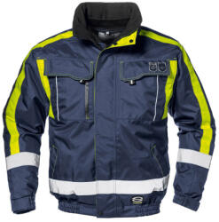 Sir Safety System System Contender 4in1 téli kabát kék/sárga XL