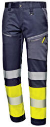 Sir Safety System System Hi-Vis Contrast derekas nadrág kék/sárga 52