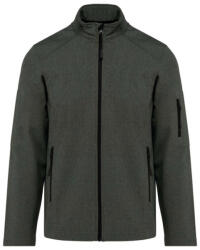 Kariban Férfi Softshell dzseki márgazöld L