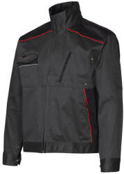 Issaline Boom kevert szálas stretch kabát antracitszürke/fekete XXL