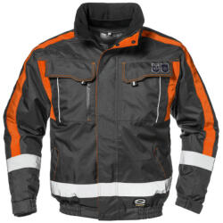 Sir Safety System System Contender 4in1 téli kabát szürke/narancs XXL