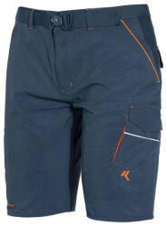 Issaline Boom 4-way nyári stretch softshell bermuda avio kék 4XL