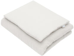 New Baby Muszlin ágynemű szett töltettel New Baby 80x70 cm ecru - babamamakozpont