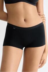 Sloggi Basic+ Short Cotton női boxeralsó, fekete, 4XL