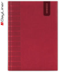 Dayliner Tárgyalási napló Tucson B5 napló, fehér lapokkal piros Dayliner 2026 (582670) - irodaszerpiac