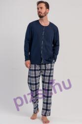Vienetta Extra méretű hosszúnadrágos gombos férfi pizsama (FPI5691 1XL)