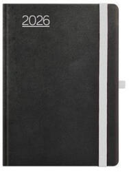 TopTimer Naptár, tervező, A5, heti, TOPTIMER, "Nero", fekete-szürke (26T015N-005)