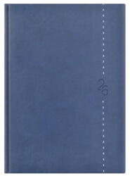 TopTimer Naptár, tervező, A5, napi, TOPTIMER "Linea", kék (26T021L-004)