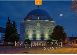 Dayliner Falinaptár képes 340 × 485 mm, fehér lapokkal Magyarország Dayliner 2026 (DL6FA-MAB3) - iroszer24