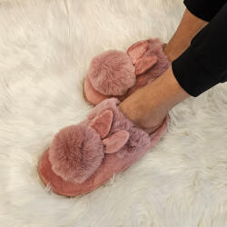 J. B. P. Shoes Cuki nyuszis női szobapapucs - biztonságos csúszásgátló talppal Mályva, 36/37 99328