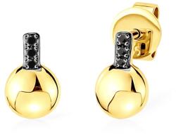 SAVICKI Cercei SAVICKI: aur, diamante negre - savicki - 2 816,00 RON