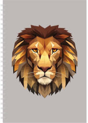 Dayliner Határidőnapló InSpiral A5 heti, fehér lapokkal Lion Dayliner 2026 (DL6AG-ISFA5HE-LI) - iroda-ellatas