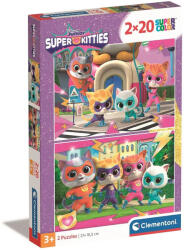  SzuperCicák Power 2x20 db-os puzzle Clementoni (CMC24811)