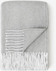 Goldea pamut takaró mozaik - világosszürke 140 x 200 cm