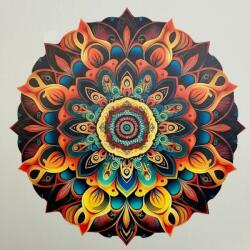 Tűz mandala fa puzzle (oc-firemandala-l)