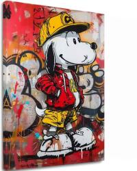 Kép COOL SNOOPY vászonra | Festett struktúra